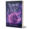 Book cover of 'Witch You Were Here' by Tee Harlowe with a purple and pink design.