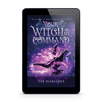 E-reader displaying the book cover 'Your Witch is My Command' by Tee Harlowe on a white background